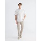Lcwaıkıkı Classic Bej Dar Kalıp Gabardin Erkek Chino Pantolon