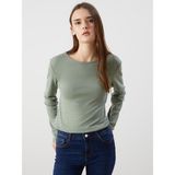Lcwaıkıkı Classic Bisiklet Yaka Kadın Body - 2XL - Dropsuz - Green