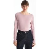 Lcwaıkıkı Classic Bisiklet Yaka Kadın Body - Dropsuz - Pink