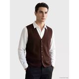Lcwaıkıkı Classic Bordo Regular Fit V Yaka Erkek Triko Yelek