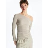 Lcwaıkıkı Classic Gri Kayık Yaka Kadın Body