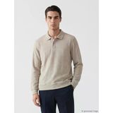 Lcwaıkıkı Classic Gri Polo Yaka Erkek Sweatshirt