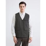 Lcwaıkıkı Classic Haki Regular Fit Erkek Yelek
