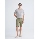 Lcwaıkıkı Classic Haki Standart Kalıp Erkek Gabardin Şort
