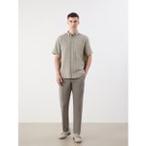 Lcwaıkıkı Classic Haki Standart Kalıp Gabardin Erkek Chino Pantolon