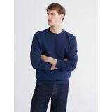 Lcwaıkıkı Classic İndigo Bisiklet Yaka Erkek Sweatshirt