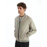 Lcwaıkıkı Classic İndigo Çift Taraflı Fermuarlı Erkek Bomber Ceket