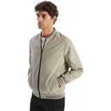 Lcwaıkıkı Classic Indigo Çift Taraflı Fermuarlı Erkek Bomber Mont - Dark İndigo - 3XL