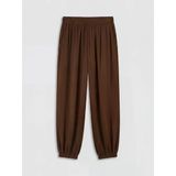 Lcwaıkıkı Classic Kahverengi Beli Lastikli Kadın Jogger Pantolon
