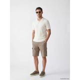 Lcwaıkıkı Classic Kahverengi Regular Fit Erkek Kargo Şort