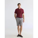 Lcwaıkıkı Classic Kahverengi Regular Fit Keten Karışmlı Erkek Şort