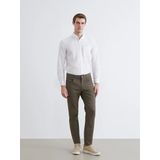 Lcwaıkıkı Classic Kahverengi Slim Fit Gabardin Erkek Chino Pantolon