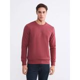 Lcwaıkıkı Classic Kırmızı Bisiklet Yaka Baskılı Erkek Sweatshirt