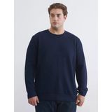 Lcwaıkıkı Classic Lacivert Bisiklet Yaka Erkek Sweatshirt