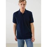 Lcwaıkıkı Classic Lacivert Polo Yaka Kısa Kollu Pike Erkek Tişört