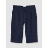 Lcwaıkıkı Classic Lacivert Regular Fit Keten Karışımlı Erkek Şort