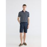 Lcwaıkıkı Classic Lacivert Regular Fit Keten Karışmlı Erkek Şort