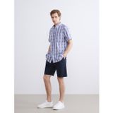 Lcwaıkıkı Classic Lacivert Slim Fit Gabardin Erkek Şort