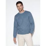 Lcwaıkıkı Classic Mavi Bisiklet Yaka Erkek Sweatshirt