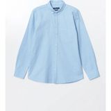 Lcwaıkıkı Classic Mavi Regular Fit Uzun Kollu Oxford Erkek Gömlek - 2XL - Light Blue