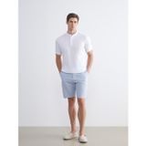 Lcwaıkıkı Classic Mavi Slim Fit Gabardin Erkek Şort