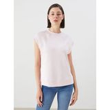 Lcwaıkıkı Classic Pembe Oversize Soft Touch Kadın Tişört