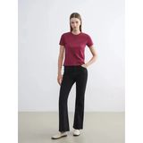 Lcwaıkıkı Classic Siyah Flare Kadın Jean Pantolon