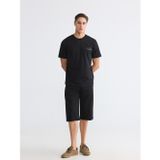 Lcwaıkıkı Classic Siyah Regular Fit Erkek Roller Şort