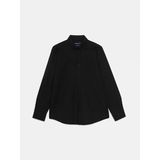 Lcwaıkıkı Classic Siyah Regular Fit Uzun Kollu Oxford Erkek Gömlek