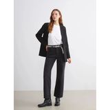 Lcwaıkıkı Classic Siyah Wideleg Kadın Jean Pantolon