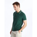 Lcwaıkıkı Classic Yeşil Polo Yaka Kısa Kollu Erkek Tişört