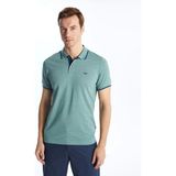 Lcwaıkıkı Classic Yeşil Polo Yaka Kısa Kollu Pike Erkek Tişört - M