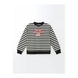 Lcwk Bisiklet Yaka Kız Çocuk Kalın Sweatshirt