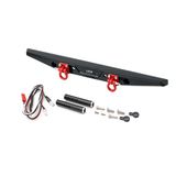 LCX Yarış 1/10. RC Crawler Araba CNC İşlenmiş Alüminyum Alaşım Arka Tampon RC Araba TRX4 TRX-4 Eksenel SCX10 SCX10 II 90046 90047 D90, Yükseltme Parça Aksesuarları