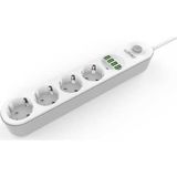 Ldnio SE4432 4prİz+4 Usb Akım Korumalı Priz
