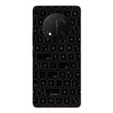 Le Balvo Honor Magic 7 Lite Uyumlu Klavye Tuşları Baskılı Silikon Kılıf