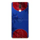 Le Balvo Huawei Mate 10 Lite Uyumlu Basketbol Sahası Baskılı Silikon Kılıf