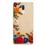 Le Balvo Huawei Mate 10 Lite Uyumlu İşlemeli İğne Oyası Baskılı Silikon Kılıf