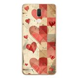 Le Balvo Huawei Mate 10 Lite Uyumlu Kalpler Retro Baskılı Silikon Kılıf