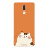 Le Balvo Huawei Mate 10 Lite Uyumlu Kedi Baskılı Silikon Kılıf