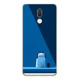 Le Balvo Huawei Mate 10 Lite Uyumlu Kulaklı Kedi Baskılı Silikon Kılıf