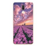 Le Balvo Huawei Mate 10 Lite Uyumlu Lale Bahçesi Baskılı Silikon Kılıf