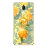 Le Balvo Huawei Mate 10 Lite Uyumlu Limonlar Pastel Baskılı Silikon Kılıf