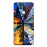 Le Balvo Huawei Mate 10 Lite Uyumlu Mevsim Geçişleri Baskılı Silikon Kılıf