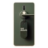 Le Balvo Huawei Mate 10 Lite Uyumlu Not Disturb Baskılı Silikon Kılıf