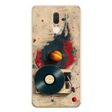 Le Balvo Huawei Mate 10 Lite Uyumlu Plak Gezegeni Baskılı Silikon Kılıf