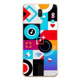 Le Balvo Huawei Mate 10 Lite Uyumlu Teknoloji Çizgileri Baskılı Silikon Kılıf