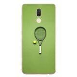 Le Balvo Huawei Mate 10 Lite Uyumlu Tenis Raketi Baskılı Silikon Kılıf