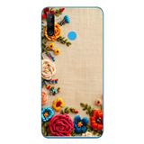 Le Balvo Huawei P30 Lite Uyumlu İşlemeli İğne Oyası Baskılı Silikon Kılıf