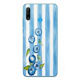 Le Balvo Huawei P30 Lite Uyumlu Yaban Mersinleri Baskılı Silikon Kılıf